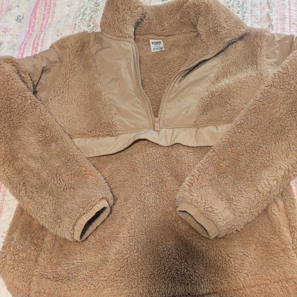 Pink Brand 1/2 zip super soft hoodie